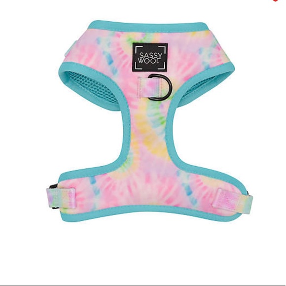 Sassy Woof Other - Sassy Woof Tie Dye Dog Harness